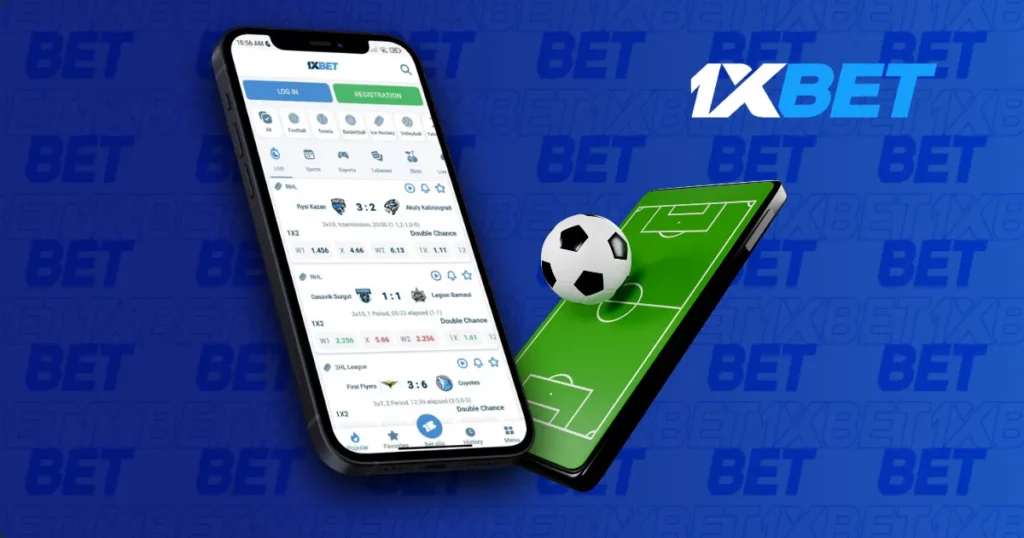 Mobile application for sports betting from 1xBet Cambodia