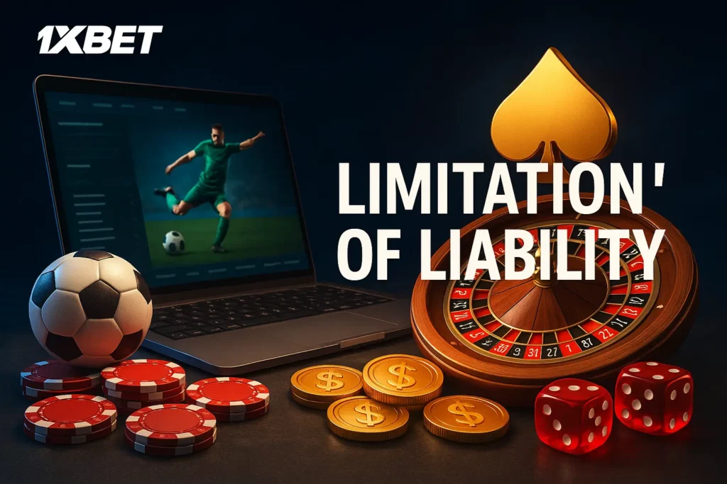 Limitation of Liability at 1xBet Cambodia